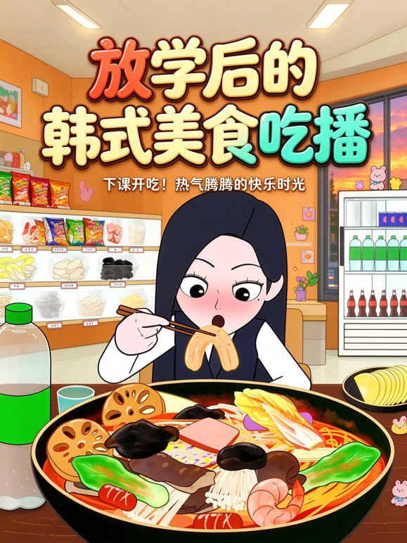 《放学后的韩式美食吃播》完整版免费在线观看