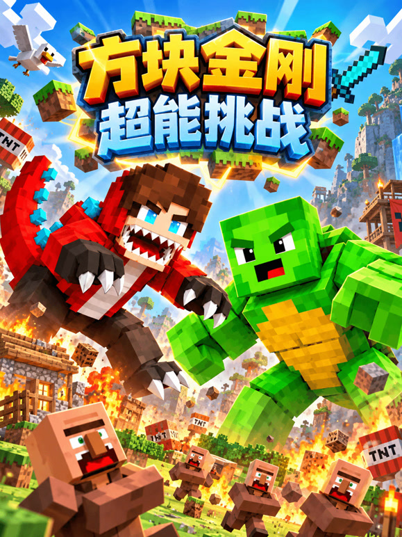 《方块金刚超能挑战》完整版免费在线观看