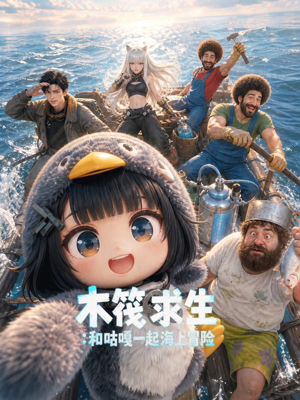 《木筏求生和咕嘎一起海上冒险》完整版免费在线观看