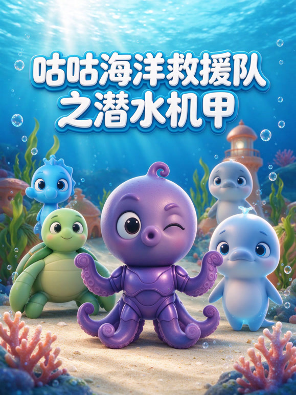 《咕咕海洋救援队之潜水机甲》完整版免费在线观看